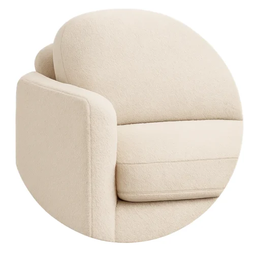 Gros plan d’un canapé en microfibre beige (accoudoir et assise) – nettoyage canapé Toulouse et alentours.